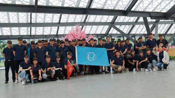Changzhou Aoxuan Heavy Bearing Co., Ltd. Organizou um edifício em grupo de 12 a 13 de agosto de 2019-dois dias para Huzhou, Zhejiang
